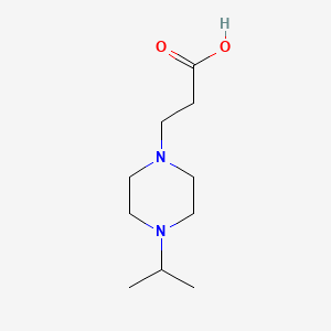 3-(4-propan-2-ylpiperazin-1-yl)propanoic Acid