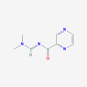 N-[(Dimethylamino)methylene]pyrazine-2-carboxamide