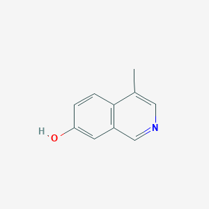molecular formula C10H9NO B3154709 4-methylisoquinolin-7-ol CAS No. 78234-25-0