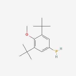 molecular formula C15H25OP B3154737 3,5-Di-tert-butyl-4-methoxyphenylphosphine CAS No. 782501-07-9