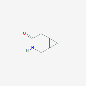 molecular formula C6H9NO B3154792 3-Azabicyclo[4.1.0]heptan-4-one CAS No. 78503-68-1
