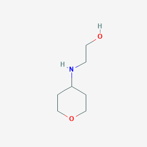 2-[(Oxan-4-yl)amino]ethan-1-ol