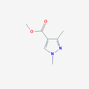 molecular formula C7H10N2O2 B3154862 methyl 1,3-dimethyl-1H-pyrazole-4-carboxylate CAS No. 78703-55-6