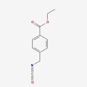 molecular formula C11H11NO3 B3154961 Ethyl 4-(isocyanatomethyl)benzoate CAS No. 78915-50-1