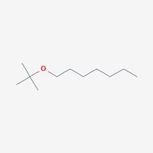 molecular formula C11H24O B3154989 tert-Butyl n-heptyl ether CAS No. 78972-97-1