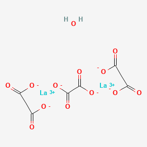 molecular formula C6H26La2O22 B3155025 Lanthanum(III) oxalate hydrate CAS No. 79079-18-8