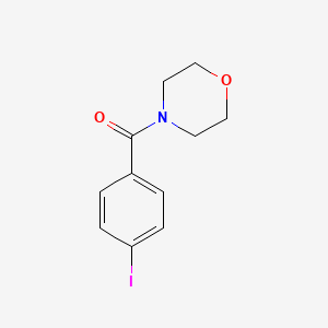 molecular formula C11H12INO2 B3155141 4-[(4-Iodophenyl)carbonyl]morpholine CAS No. 79271-22-0