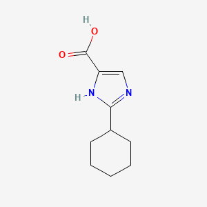 2-cyclohexyl-1H-imidazole-4-carboxylic acid