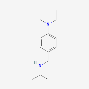 N,N-Diethyl-4-{[(propan-2-yl)amino]methyl}aniline