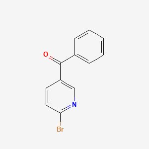molecular formula C12H8BrNO B3155459 (6-Bromopyridin-3-yl)(phenyl)methanone CAS No. 80100-16-9