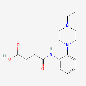 N-[2-(4-Ethyl-piperazin-1-yl)-phenyl]-succinamic acid