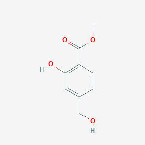 molecular formula C9H10O4 B3155514 Methyl 2-hydroxy-4-(hydroxymethyl)benzoate CAS No. 80235-10-5