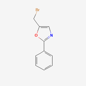 5-(Bromomethyl)-2-phenyloxazole