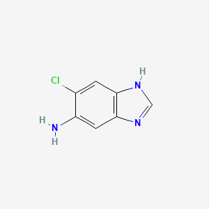 6-chloro-1H-benzimidazol-5-amine