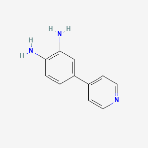4-(Pyridin-4-yl)benzene-1,2-diamine