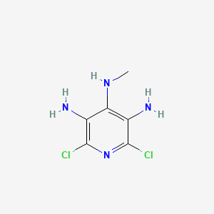 2,6-Dichloro-N4-methylpyridine-3,4,5-triamine