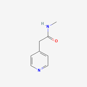 molecular formula C8H10N2O B3155640 N-Methyl-2-pyridin-4-ylacetamide CAS No. 806609-49-4
