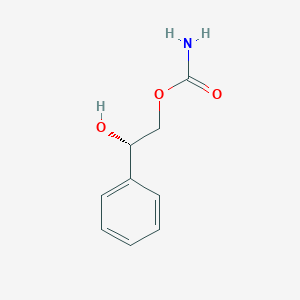 molecular formula C9H11NO3 B3155662 (S)-2-hydroxy-2-phenylethyl carbamate CAS No. 807334-25-4