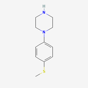 molecular formula C11H16N2S B3155698 1-(4-(Methylthio)phenyl)piperazine CAS No. 80835-30-9