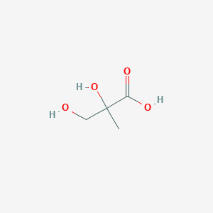 molecular formula C4H8O4 B031557 2,3-Dihydroxy-2-methylpropanoic acid CAS No. 21620-60-0