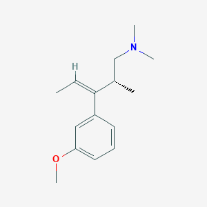 (R)-3-(3-methoxyphenyl)-N,N,2-trimethylpent-3-en-1-amine