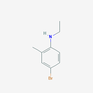 4-bromo-N-ethyl-2-methylaniline