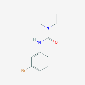 molecular formula C11H15BrN2O B3155769 3-(3-Bromo-phenyl)-1,1-diethyl-urea CAS No. 81106-51-6