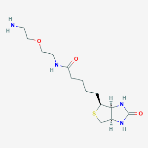 1H-Thieno[3,4-d]iMidazole-4-pentanaMide, N-[2-(2-aMinoethoxy)ethyl]hexahydro-2-oxo-, (3aS,4S,6aR)-