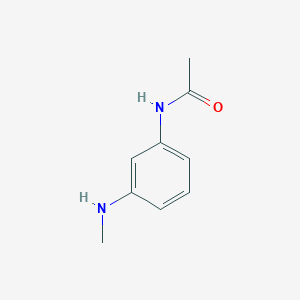 molecular formula C9H12N2O B3155914 N-[3-(methylamino)phenyl]acetamide CAS No. 813425-43-3
