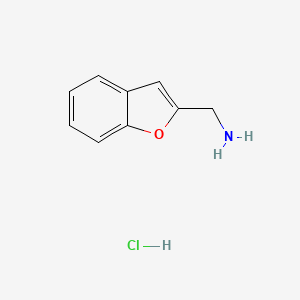 1-(1-Benzofuran-2-yl)methanamine hydrochloride