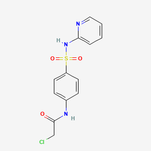 2-Chloro-N-{4-[(pyridin-2-ylamino)sulfonyl]-phenyl}acetamide