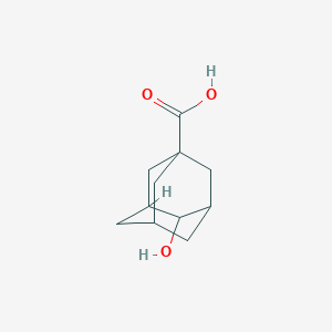 molecular formula C11H16O3 B3156110 4-hydroxyadamantane-1-carboxylic Acid CAS No. 81968-77-6
