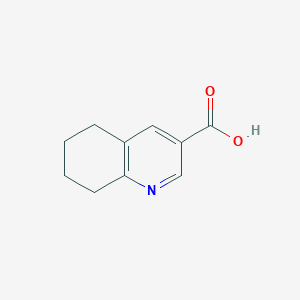 molecular formula C10H11NO2 B3156227 5,6,7,8-Tetrahydroquinoline-3-carboxylic acid CAS No. 82345-76-4