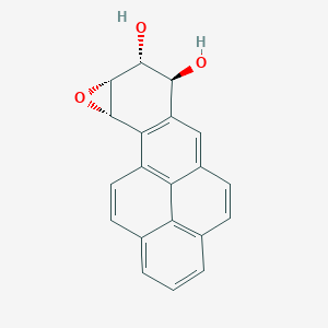 molecular formula C₂₀H₁₄O₃ B031564 (-)-anti-BPDE CAS No. 58917-91-2