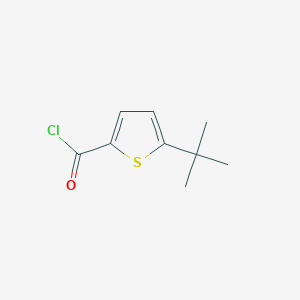 molecular formula C9H11ClOS B3156500 5-Tert-butylthiophene-2-carbonyl chloride CAS No. 832113-93-6