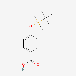 molecular formula C13H20O3Si B3156711 4-[(tert-Butyldimethylsilyl)oxy]benzoic acid CAS No. 83405-98-5