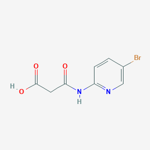 3-((5-Bromopyridin-2-yl)amino)-3-oxopropanoic acid