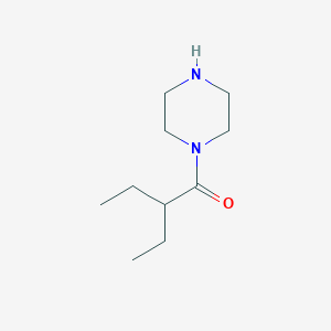 1-(2-Ethylbutanoyl)piperazine