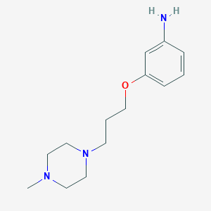 3-(3-(4-Methylpiperazin-1-yl)propoxy)aniline