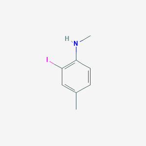 2-Iodo-N,4-dimethylaniline