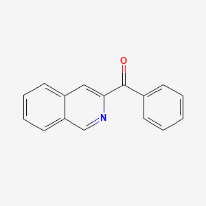 molecular formula C16H11NO B3156783 3-Benzoylisoquinoline CAS No. 83629-95-2