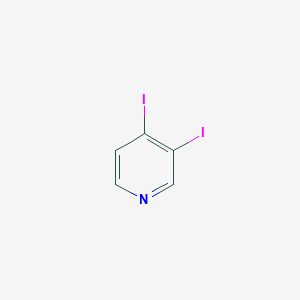 molecular formula C5H3I2N B3156790 3,4-Diiodopyridine CAS No. 83674-72-0