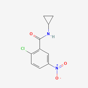 2-chloro-N-cyclopropyl-5-nitrobenzamide