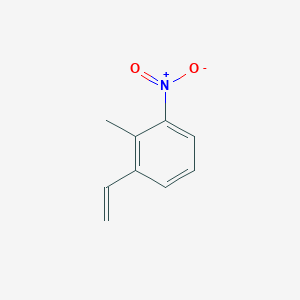 molecular formula C9H9NO2 B3156997 Benzene, 1-ethenyl-2-methyl-3-nitro- CAS No. 84385-64-8