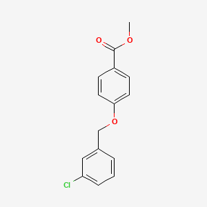 Methyl 4-[(3-chlorophenyl)methoxy]benzoate