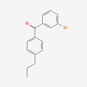3-Bromo-4'-n-propylbenzophenone