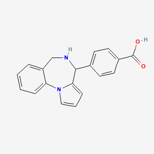 4-(5,6-dihydro-4H-pyrrolo[1,2-a][1,4]benzodiazepin-4-yl)benzoic acid