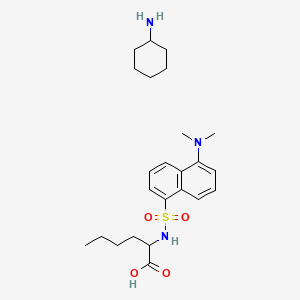Dansyl-DL-norleucine cyclohexylammonium salt