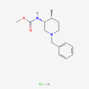 Methyl ((3R,4R)-1-benzyl-4-methylpiperidin-3-yl)carbamate hydrochloride