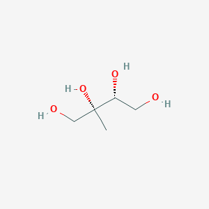 molecular formula C5H12O4 B031572 (2R,3R)-2-甲基丁烷-1,2,3,4-四醇 CAS No. 310887-92-4